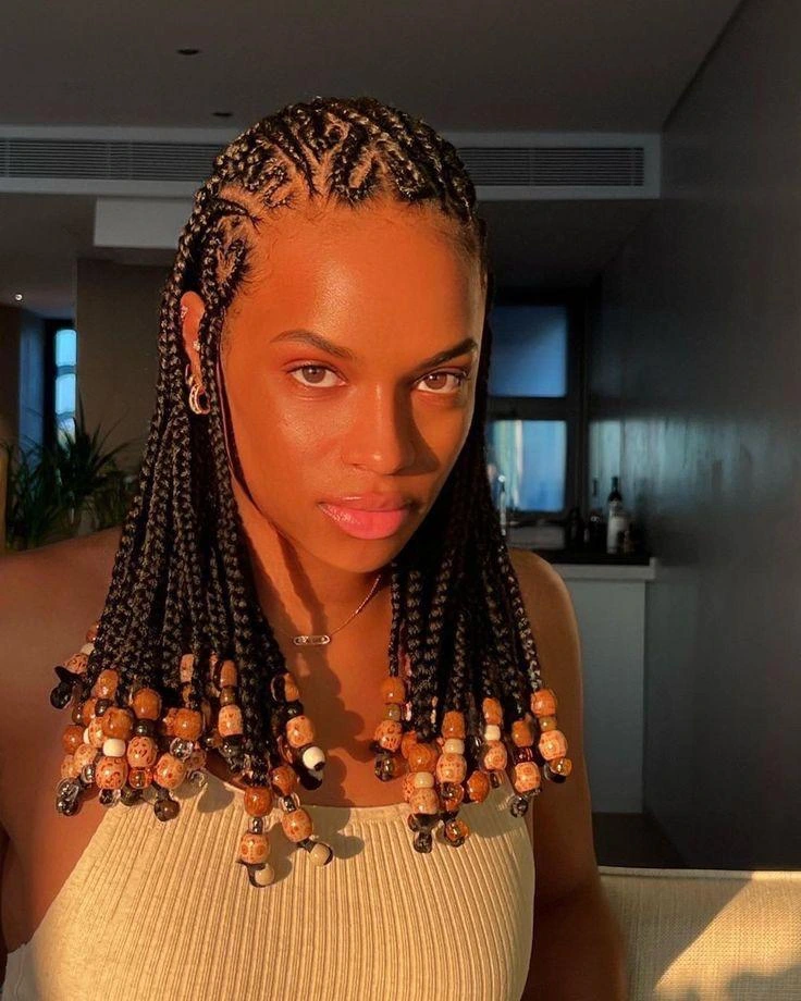 Afro Braids Hairstyles for Ladies