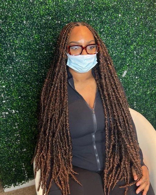 Afro Braids Hairstyles for Ladies