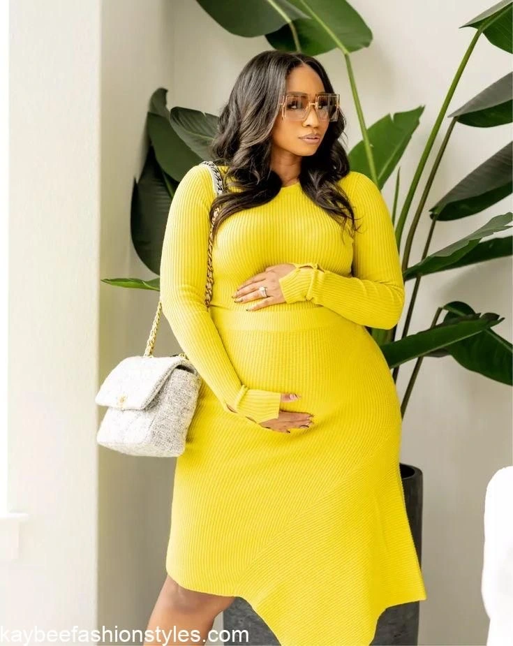 Maternity Gown Styles in Nigeria