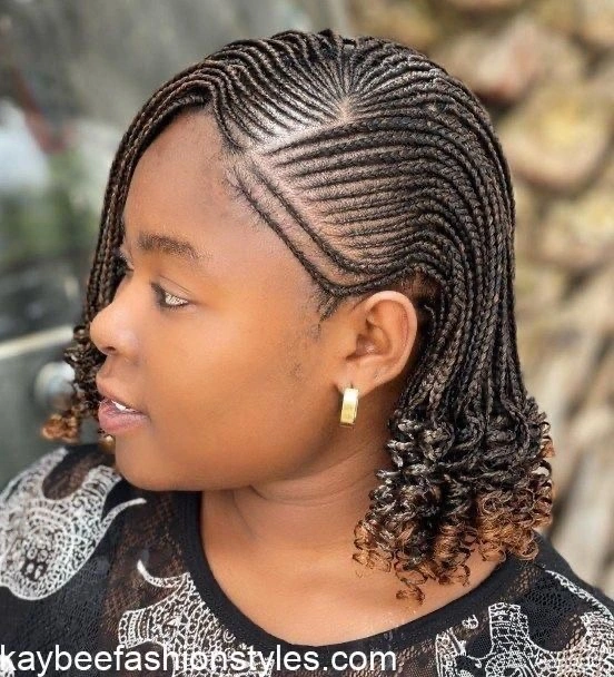 Short Hairstyles With Attachment For Ladies