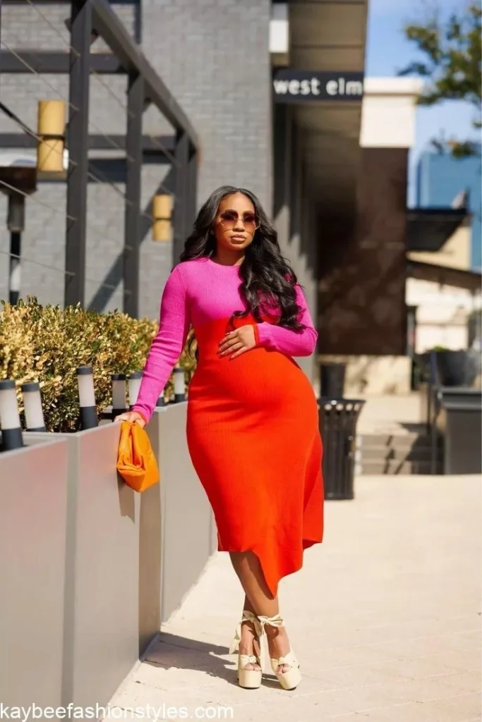 Maternity Gown Styles in Nigeria