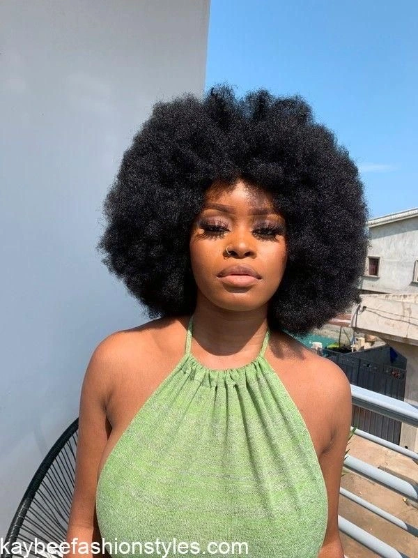 Natural Afro Hairstyles for Ladies