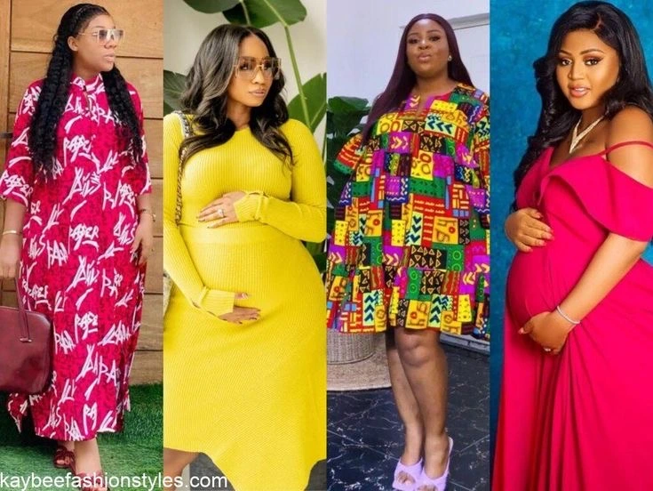 Maternity Gown Styles in Nigeria