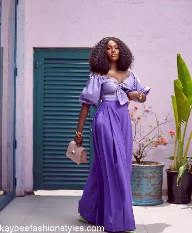 Two Piece Material Styles for Ladies