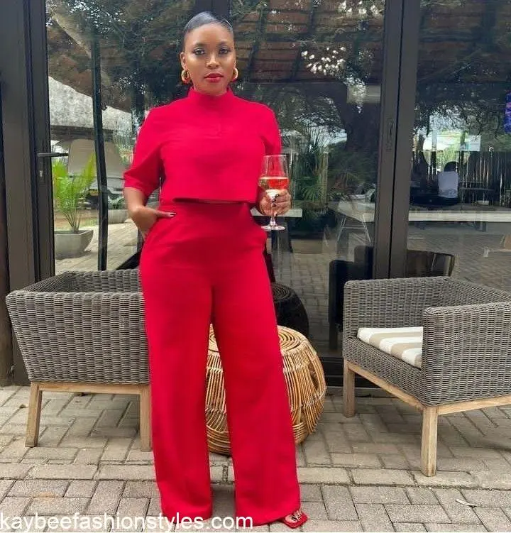 Two Piece Material Styles for Ladies