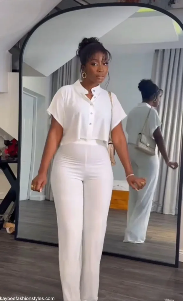 Two Piece Material Styles for Ladies