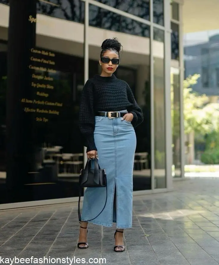 How To Wear a Maxi Skirt