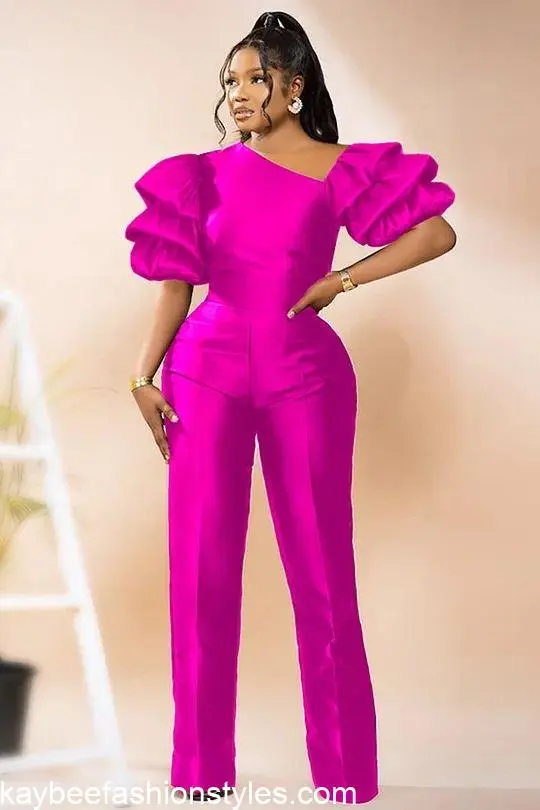 Latest Material Jumpsuit Styles for Ladies