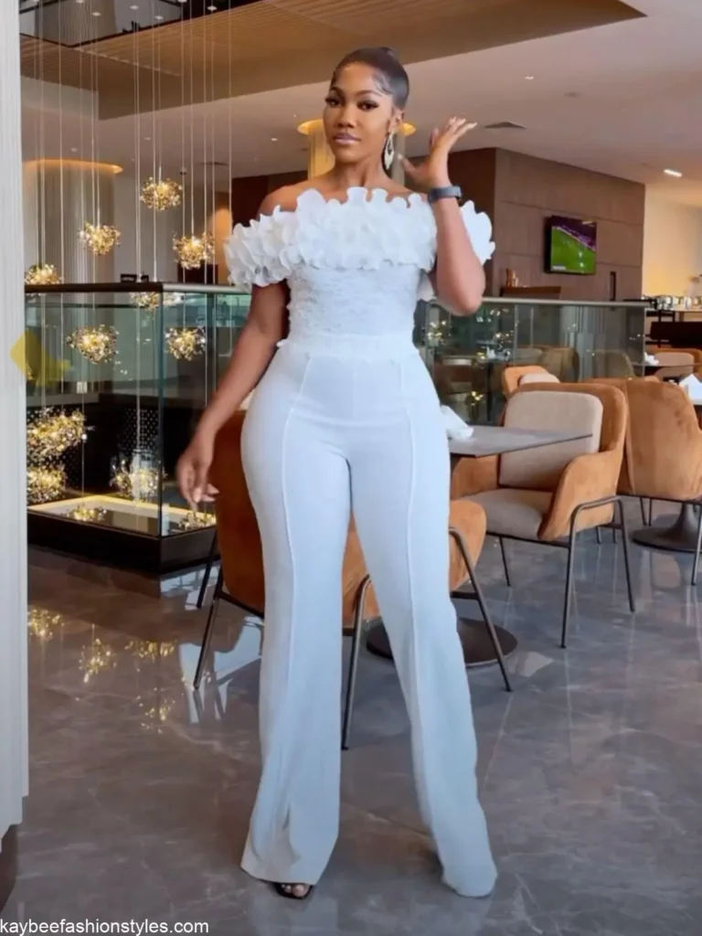 Latest Material Jumpsuit Styles for Ladies in 2024 Kaybee Fashion Styles