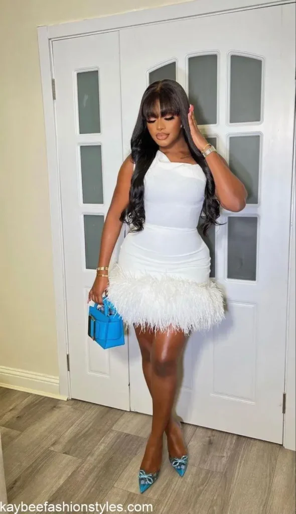 Short Gown Styles for Birthday Party