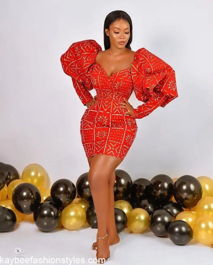 Short Gown Styles for Birthday Party