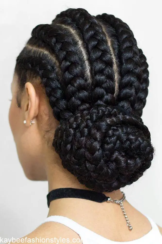 Cornrow Braids Hairstyles for Black Women