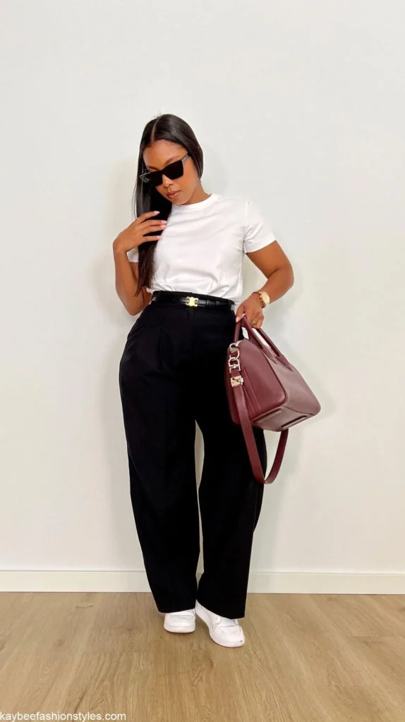 How To Style Wide leg Pants