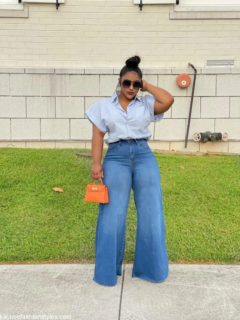 How To Style Wide Leg Jeans for Ladies