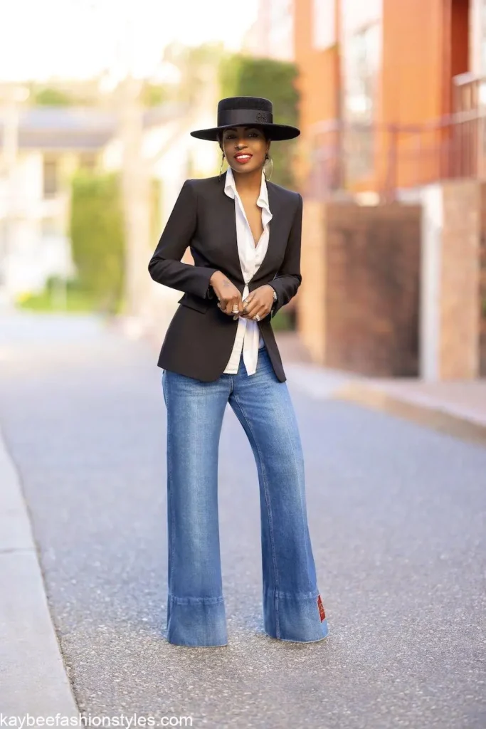 How To Style Wide Leg Jeans for Ladies