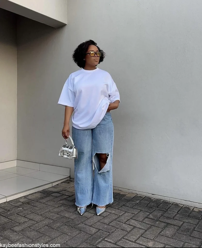 How To Style Wide Leg Jeans for Ladies