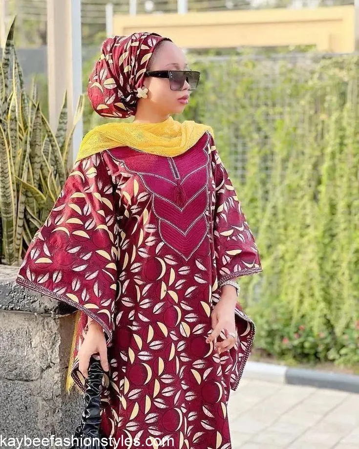 Bubu Gown Styles for Eid Celebration