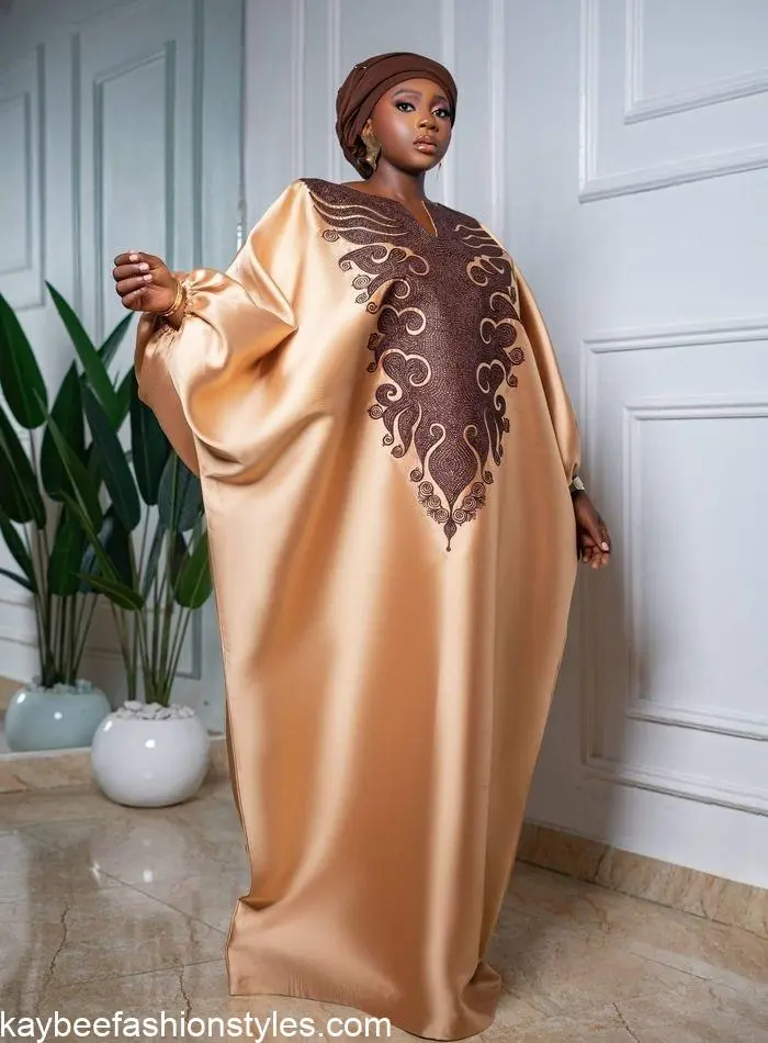 Bubu Gown Styles for Eid Celebration