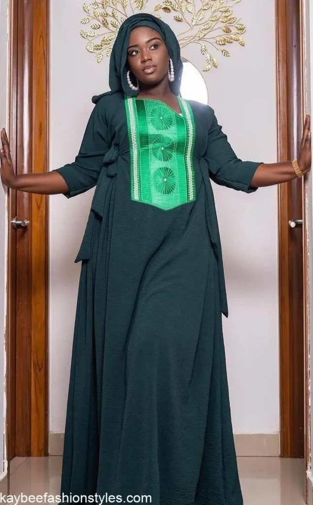 Bubu Gown Styles for Eid Celebration