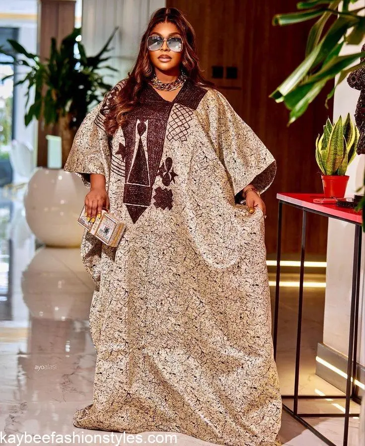 Bubu Gown Styles for Eid Celebration