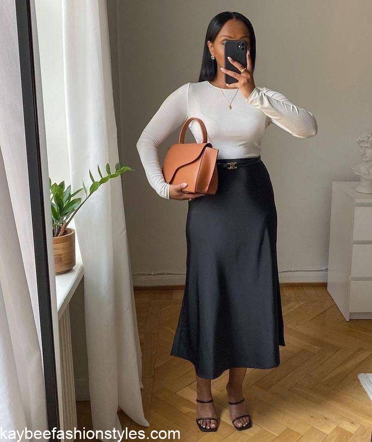 How to style a slip skirt is quite simple and versatile. The slip skirt is a type of skirt that has been in fashion for decades and has captivated the audience's attention for its elegance and uniqueness. This article written by Kaybee Fashion Styles will explore tips on how to style a slip dress.