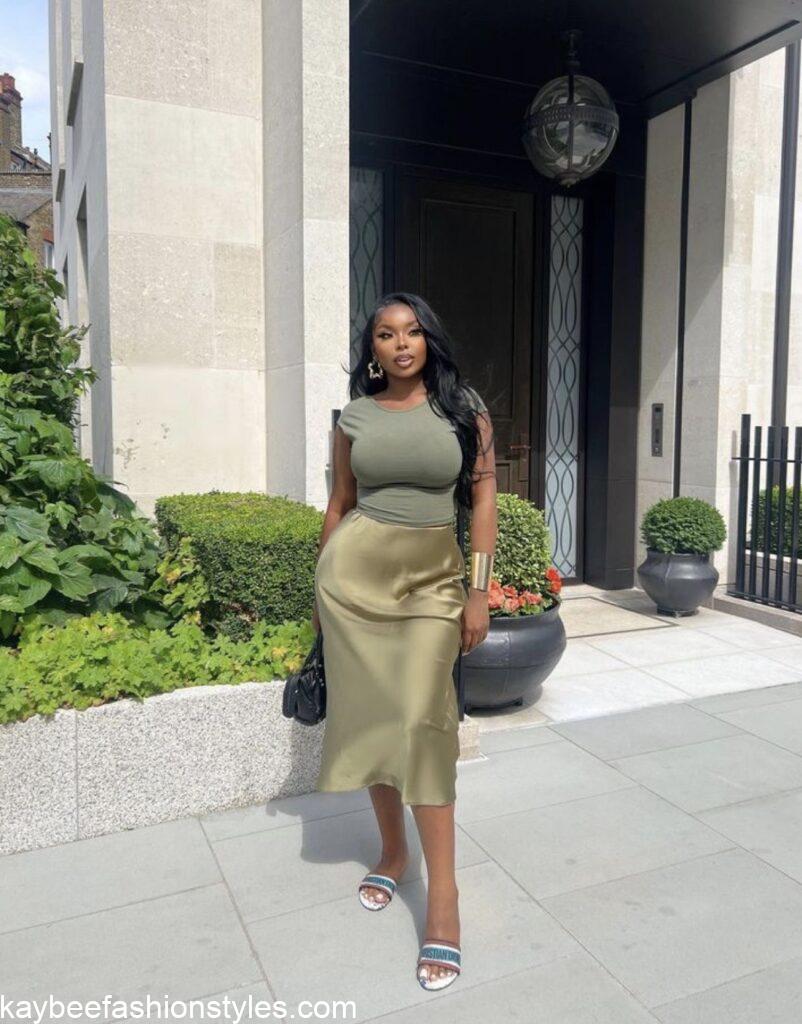 How To Style a Slip Skirt; 10 Best Ways