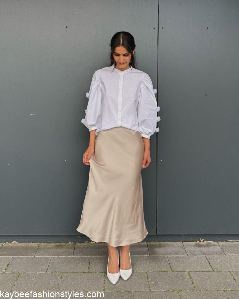 How To Style a Slip Skirt; 10 Best Ways
