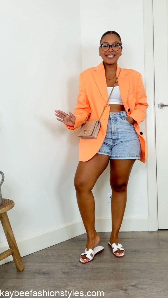 How To Style Denim Shorts