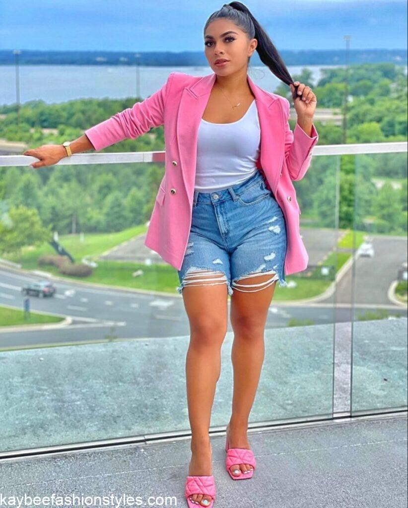 How To Style Denim Shorts