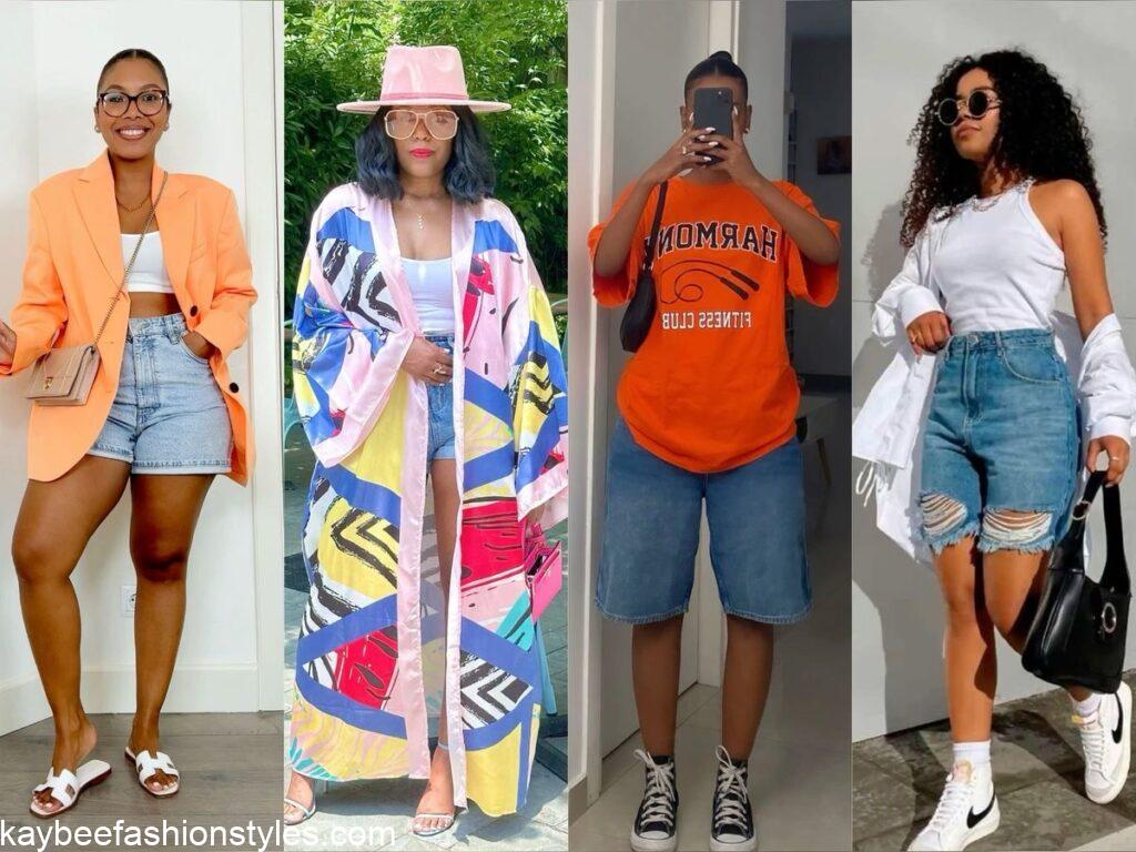 How To Style Denim Shorts