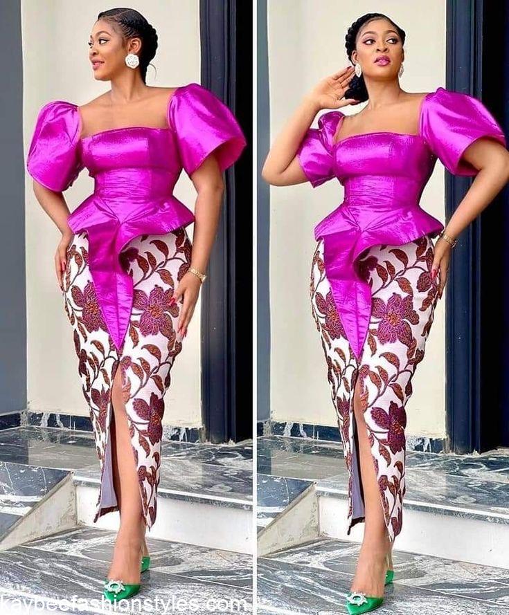 Material Styles for Nigerian Ladies this Christmas