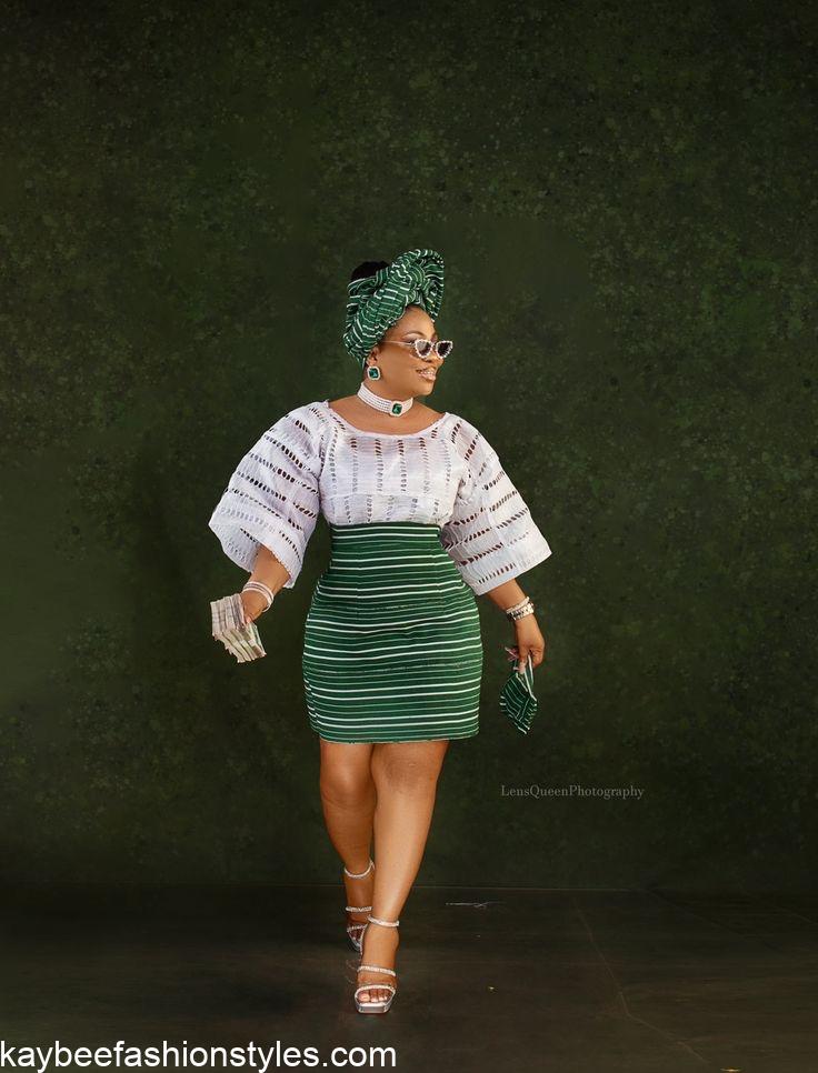 Trendy Aso Oke Styles for Ladies