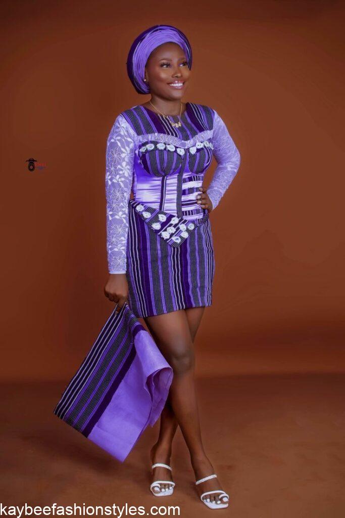 Trendy Aso Oke Styles for Ladies