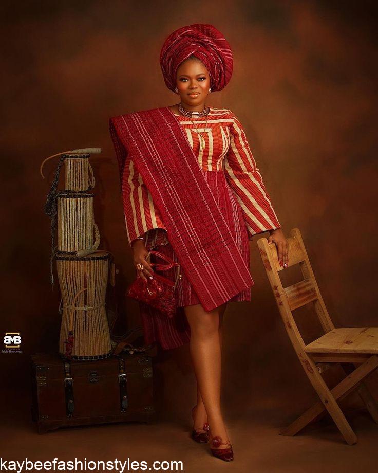 Trendy Aso Oke Styles for Ladies