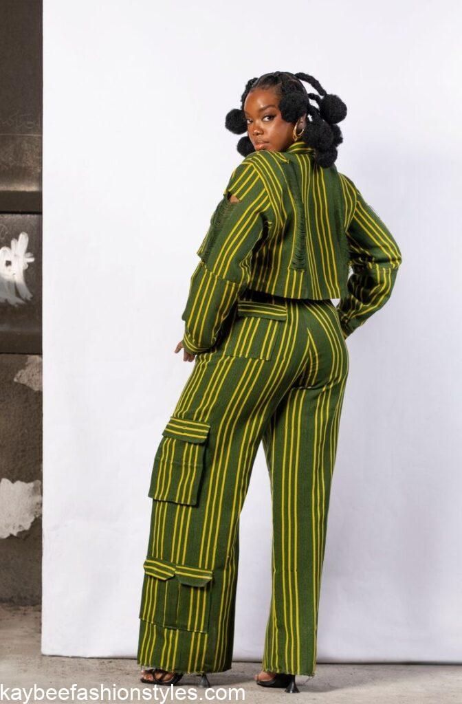 Ofi Style Trendy Aso Oke Styles for Ladies in 2025 - Kaybee Fashion Styles