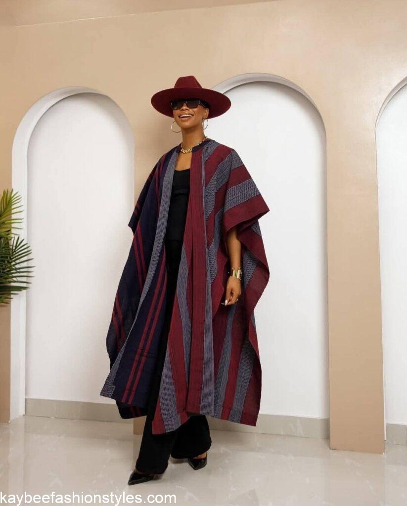 How to Style Aso Oke Kimono Styles for Ladie