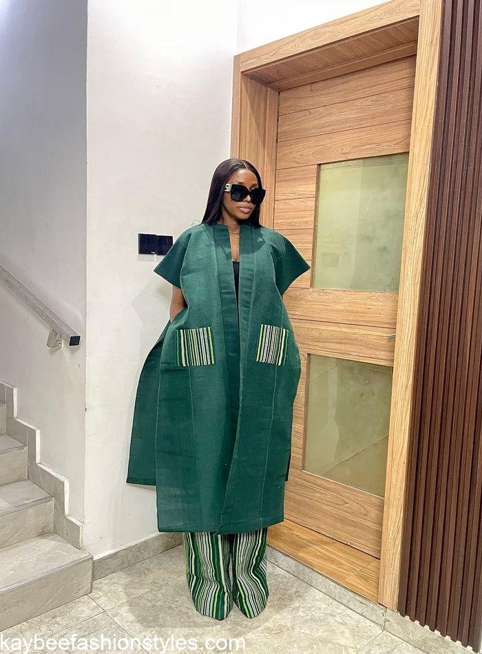 How to Style Aso Oke Kimono Styles for Ladies