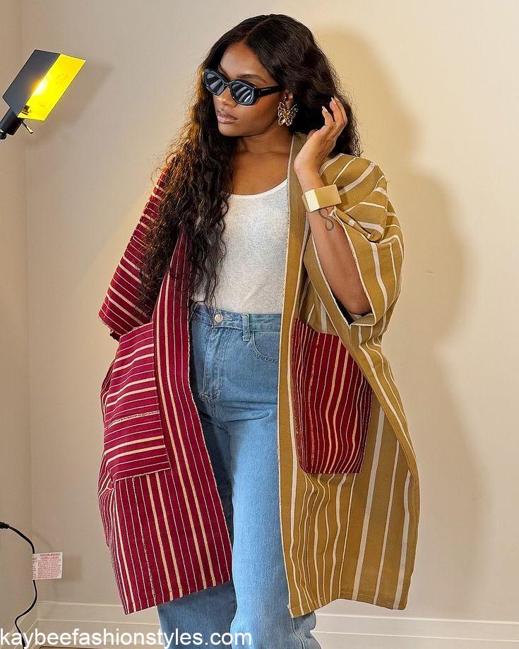 How to Style Aso Oke Kimono Styles for Ladies