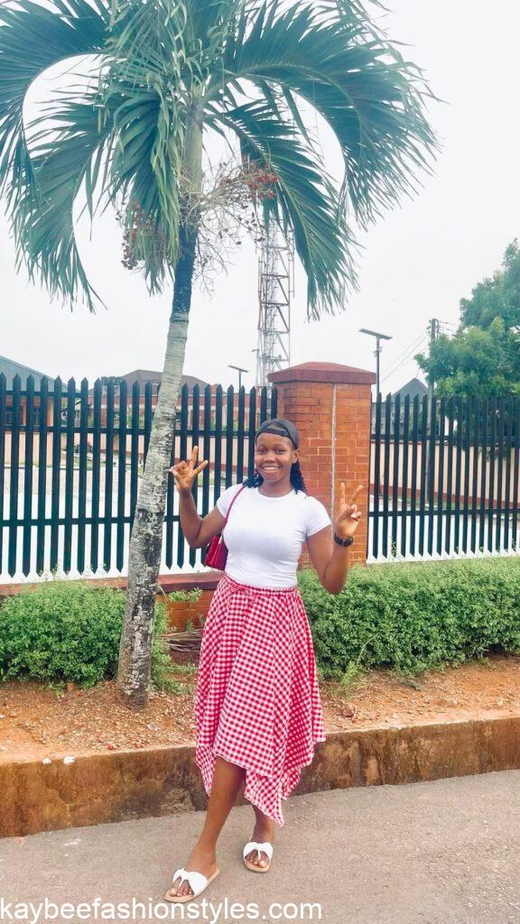 How to Style Your Handkerchief Skirt