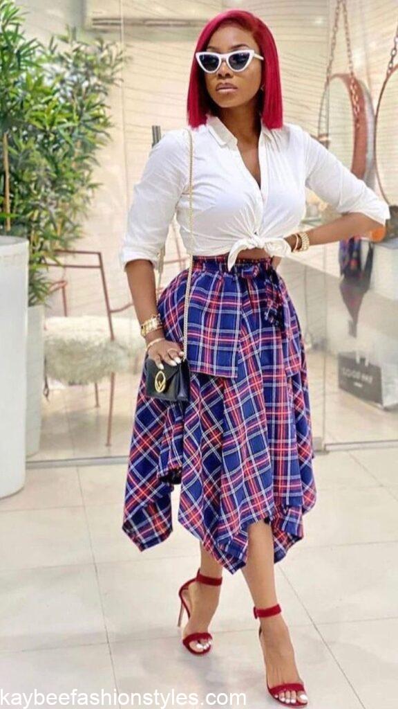 How to Style Your Handkerchief Skirt