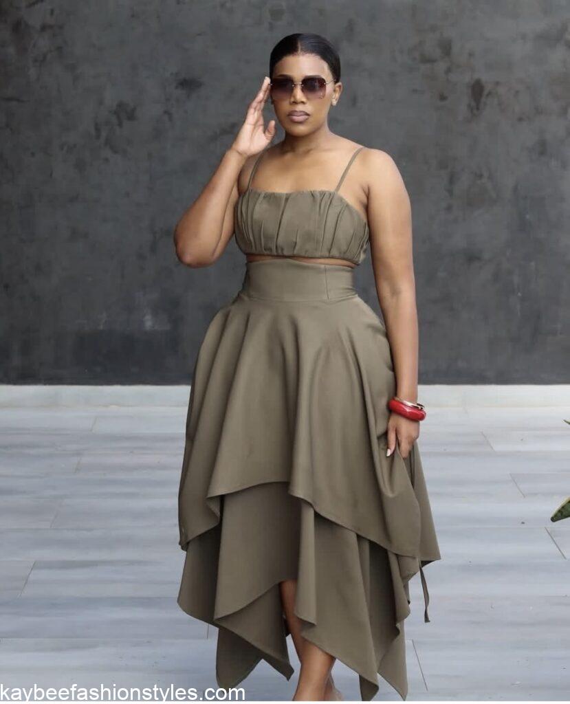 How to Style Your Handkerchief Skirt
