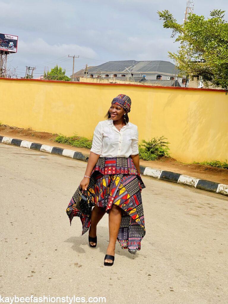 How to Style Your Handkerchief Skirt