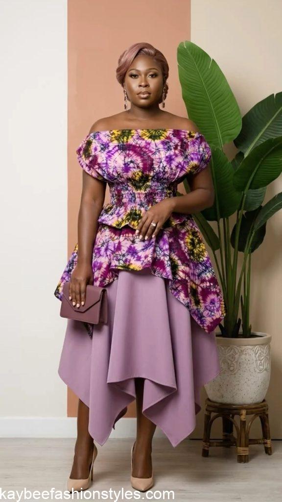 Latest Handkerchief Gown Styles for Ladies 
