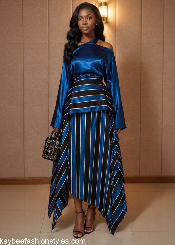 Latest Handkerchief Gown Styles for Ladies 